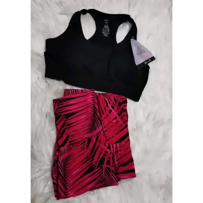 Pantalones de vinilo negro para mujer talla L - 6