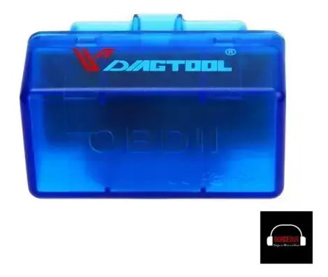 Escáner Automotriz OBDII Diagtool Azul - 1