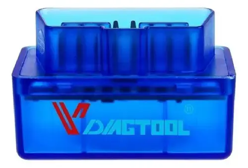 Escáner Automotriz OBDII Diagtool Azul - 2