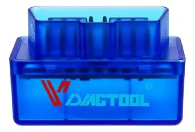 Escáner Automotriz OBDII Diagtool Azul - miniatura 2