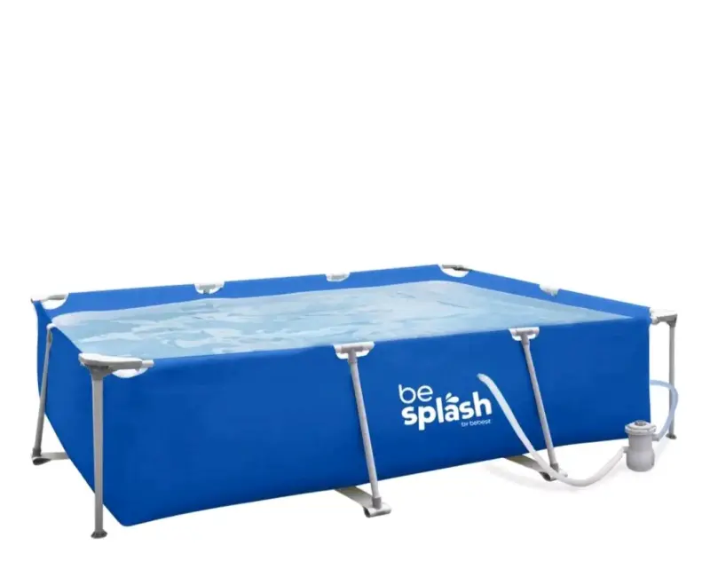 Piscina estructural rectangular Be Splash con sistema de vaciado - 4