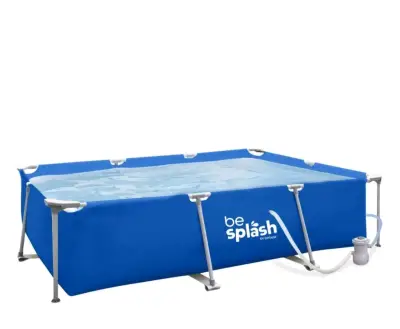 Piscina estructural rectangular Be Splash con sistema de vaciado - miniatura 4