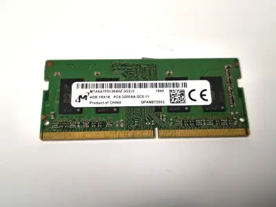 Memoria RAM  SAMSUNG 4GB 3200Mhz DDR4 para Laptop - miniatura 1