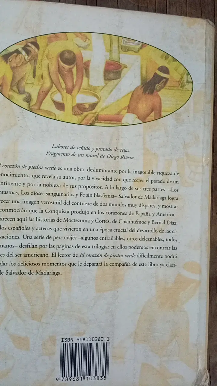 Libro El Corazón de Piedra Verde Salvador de Madariaga - 2