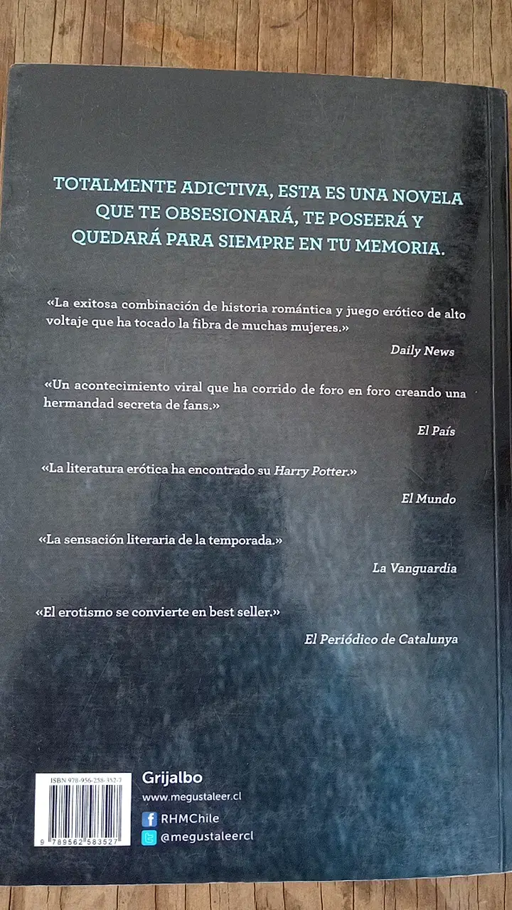 Libro Cincuenta Sombras Liberadas de E.L. James - 2