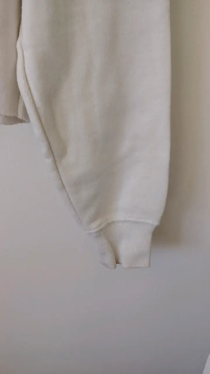 Polerón blanco marca Forever 21 talla S - 3