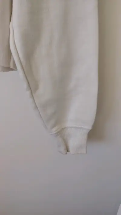 Polerón blanco marca Forever 21 talla S - miniatura 3