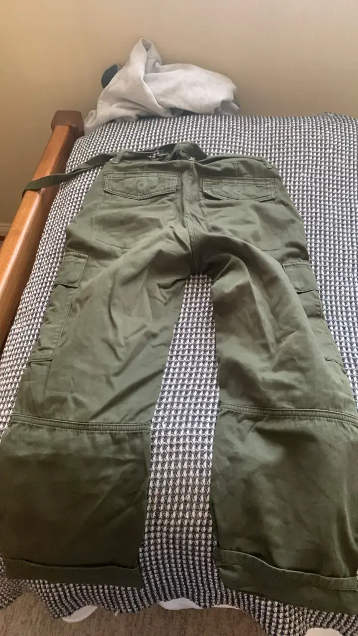 Pantalones cargo verdes Topshop Petite - 4