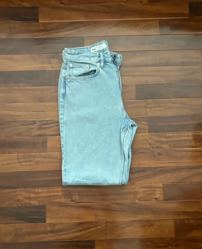 Jeans Denim, Zara, Straight - 2