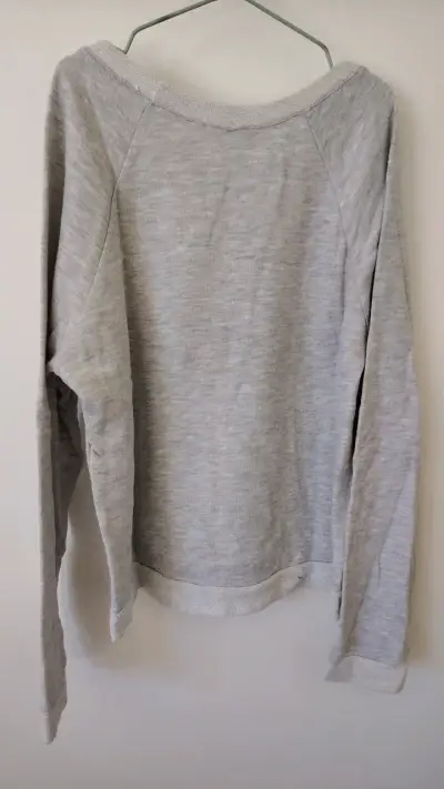 Polerón gris marca Sybilla talla M - miniatura 2