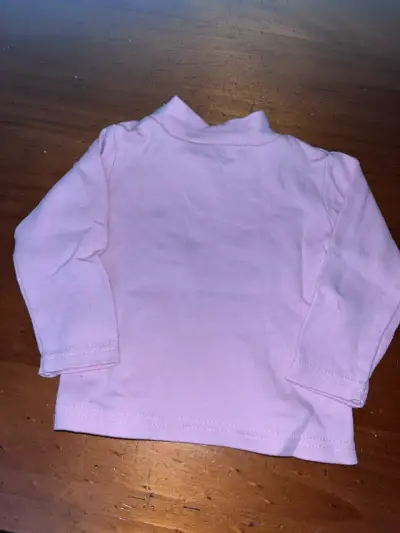 Polera manga larga rosa para bebé 6M - miniatura 3