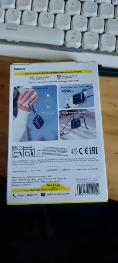 Power Bank Baseus PicoGo 10000mAh 45W - miniatura 2
