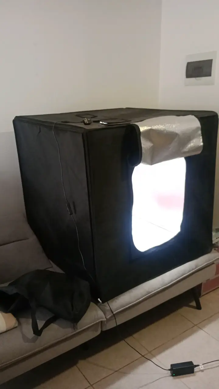 Caja de luz para fotografía con iluminación LED 80 - 1
