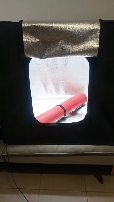 Caja de luz para fotografía con iluminación LED 80 - miniatura 2