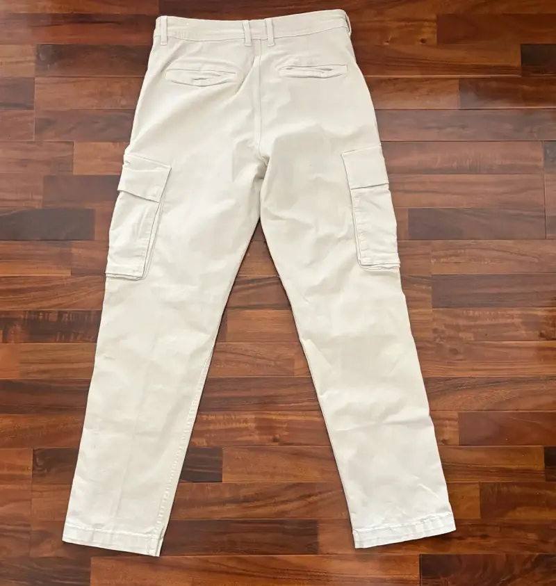 Pantalones cargo beige, Zara - 3