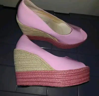 Zapatos planos negros con lazo para mujer - miniatura 5
