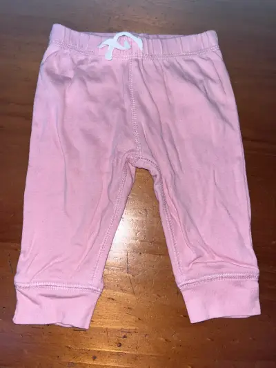 Pantalones rosados para bebé Carter's 6 meses - miniatura 1