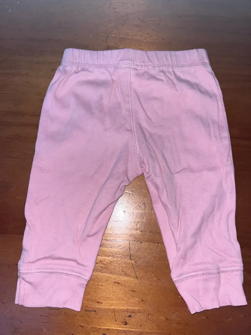 Pantalones rosados para bebé Carter's 6 meses - 3