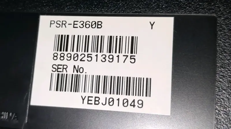 Teclado Yamaha PSR-E360B con funciones avanzadas - 4