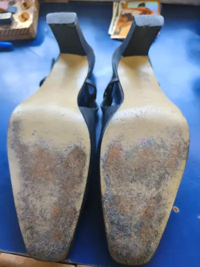 Zapatos de Tacón Negro Marca Verónica - miniatura 4