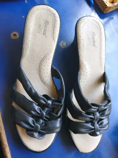 Zapatos de Tacón Negro Marca Verónica - miniatura 5