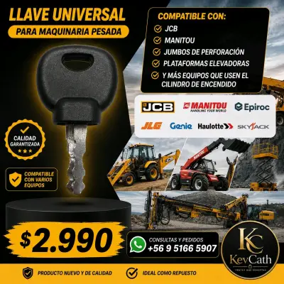 Llaves para maquinaria pesada compatibles con varias marcas - miniatura 4