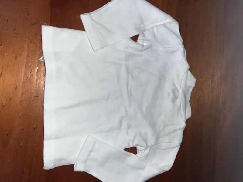 Polera blanca para bebé Boulevard 6M - 3