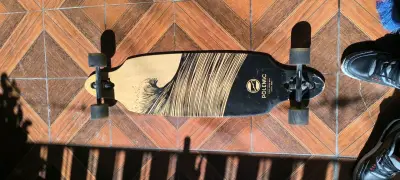 Longboard Polemic Pro Woodway(negociable) - miniatura 1