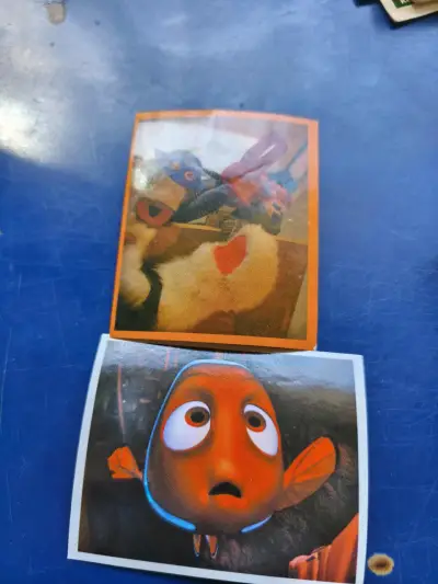 Colección de Stickers Dragon Ball y Buscando a Nemo - miniatura 1