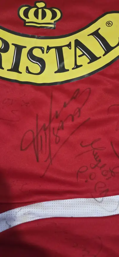 Camiseta de fútbol Universidad de Chile firmada - miniatura 3