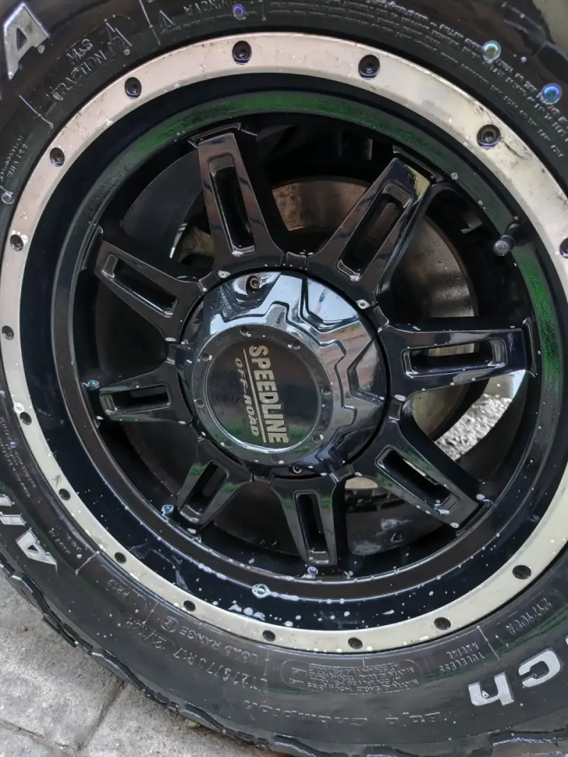 llantas SPEEDLINE OFF ROAD de 9" aro 17 - 2