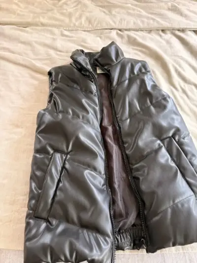 Parka puffa sin mangas  negro Opposite XS - miniatura 1
