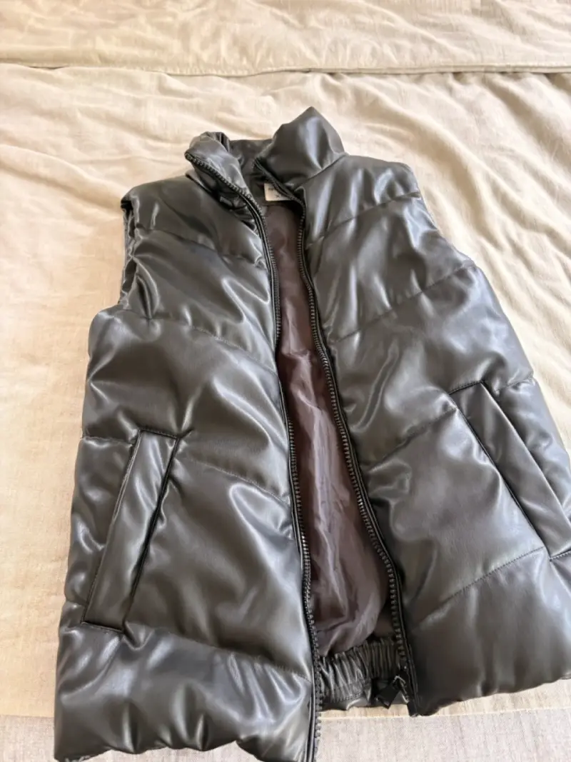 Parka puffa sin mangas  negro Opposite XS - 2