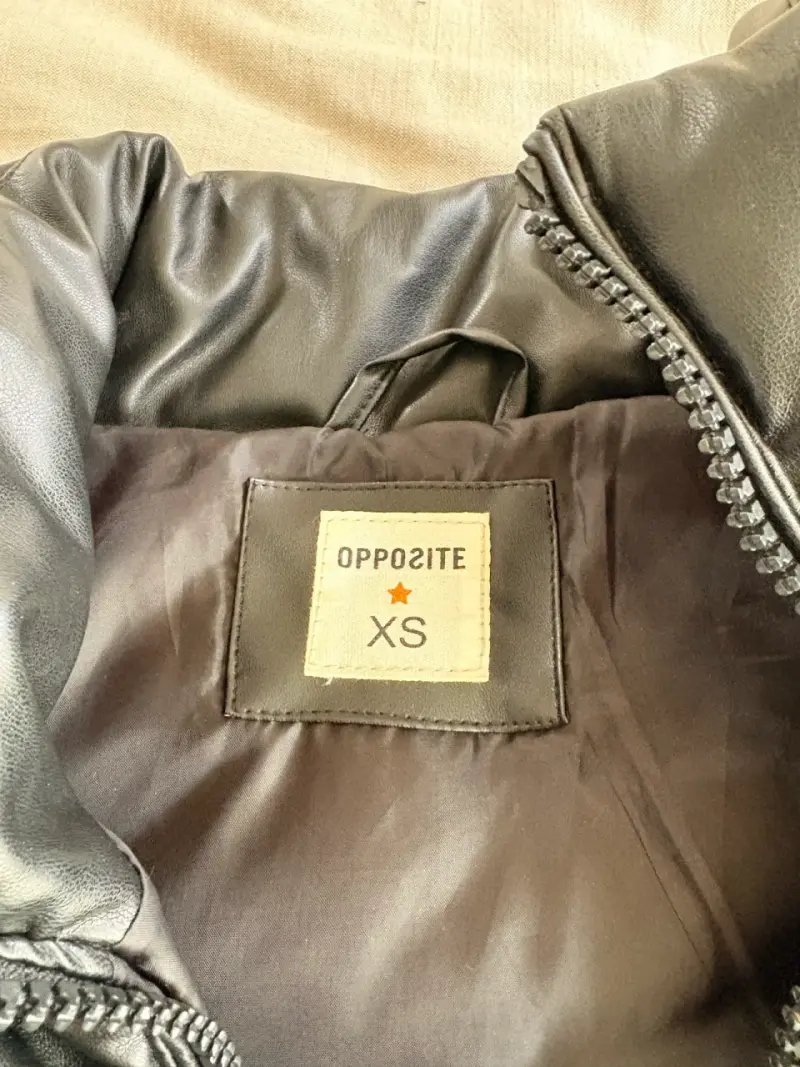 Parka puffa sin mangas  negro Opposite XS - 3