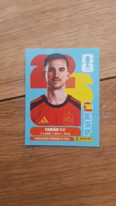 Lámina Panini ESP Mundial 2026 - miniatura 1