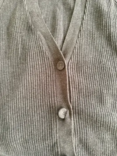 Chaleco sin mangas gris de punto Marquís - miniatura 2