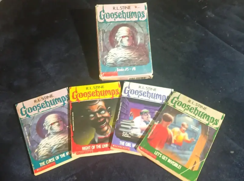 Colección de libros Escalofríos de R.L. Stine - 5