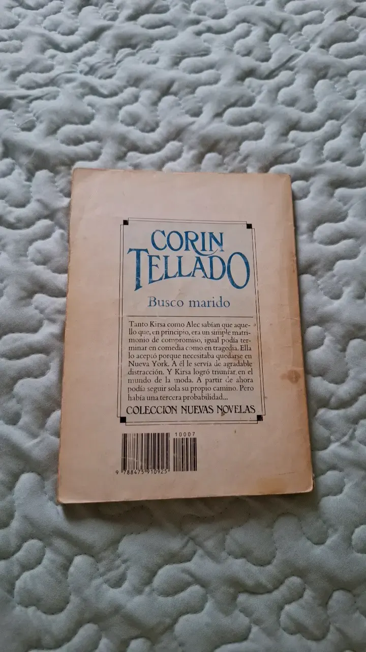 Libro 'Busco Marido' de Corín Tellado - 2