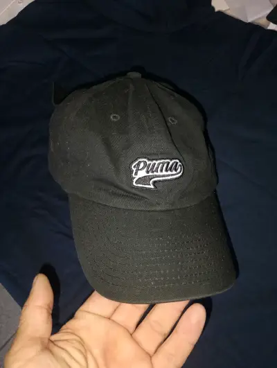 Gorra negra Puma ajustable - miniatura 1