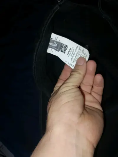 Gorra negra Puma ajustable - miniatura 2