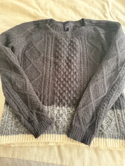 Suéter de lana gris GAP para mujer - miniatura 1
