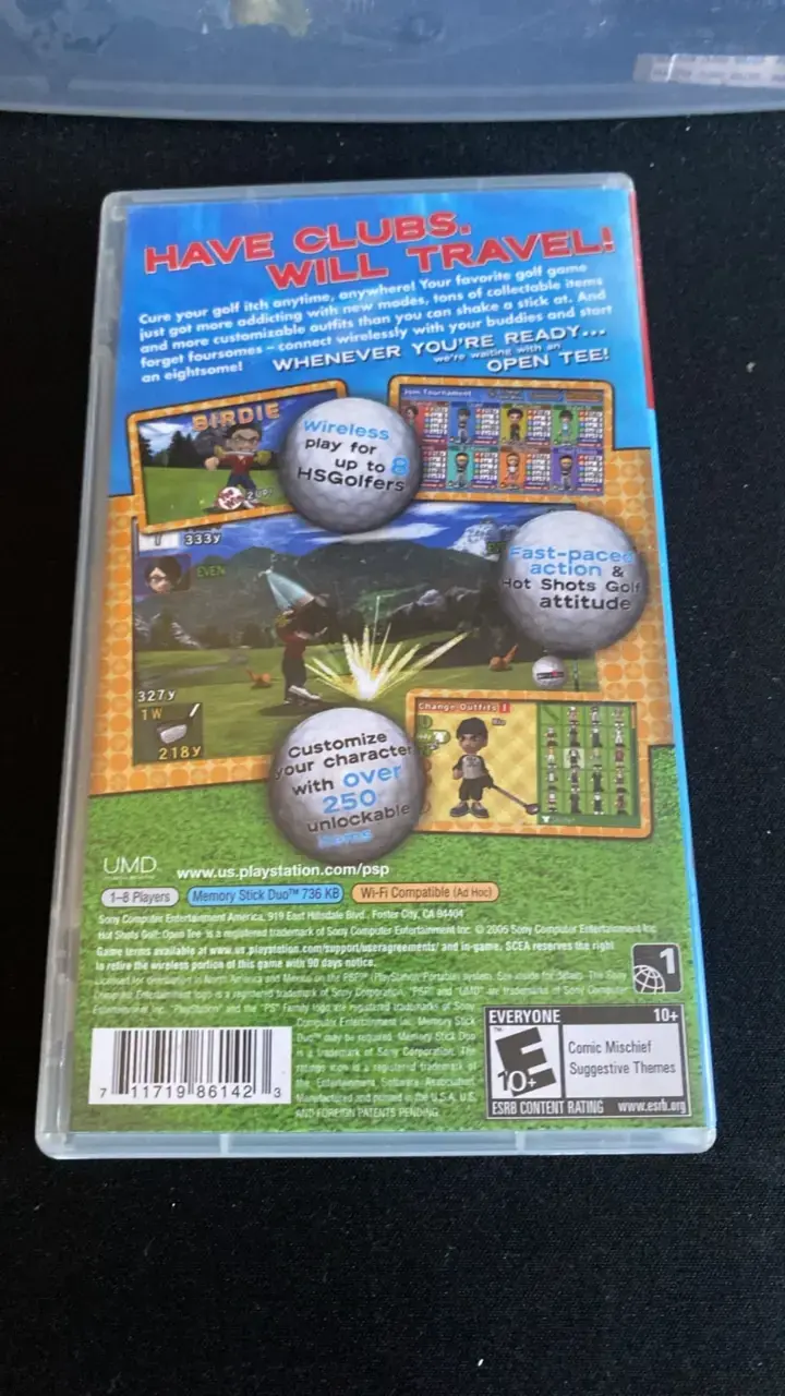 Juego PSP Hot Shots Golf Open Tee - 5