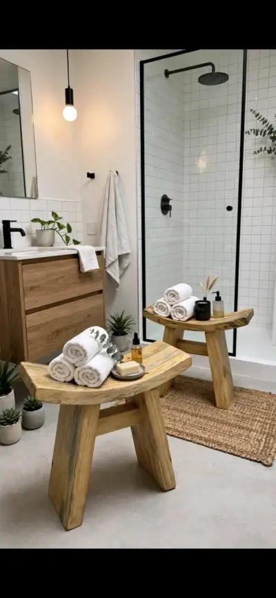 Banca tipo wanco madera pino impregnado - miniatura 3