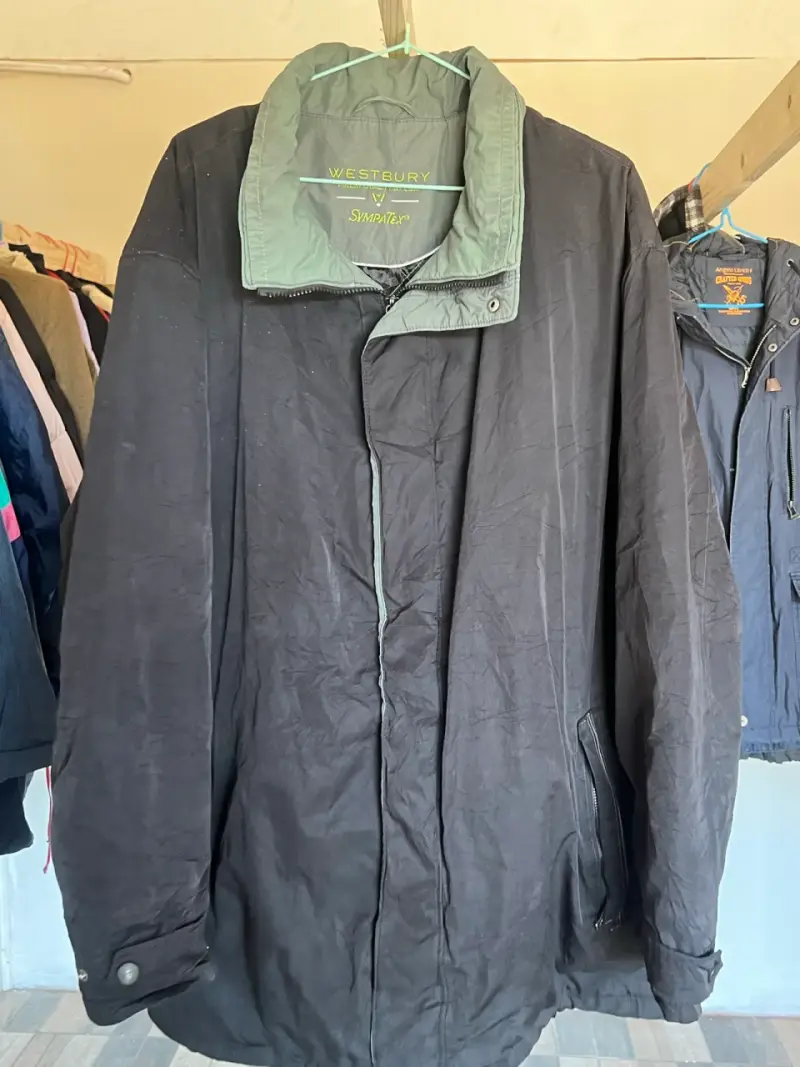 Abrigo negro Westbury para hombre - 2
