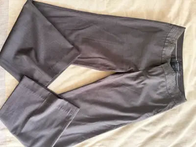 Pantalones grises Banana Republic  mujer rectos - miniatura 1
