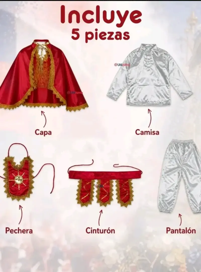Traje de la tirana para hombre talla M - 3