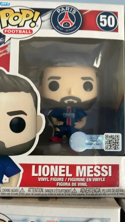 Figura Funko Pop Lionel Messi PSG - miniatura 1