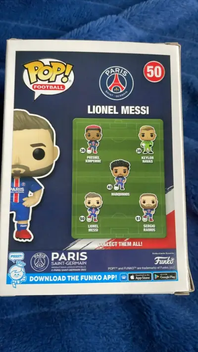 Figura Funko Pop Lionel Messi PSG - miniatura 3