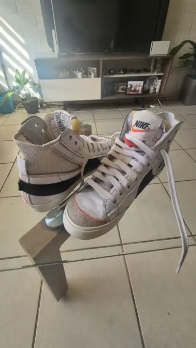 Zapatillas Nike Blazer Mid Vintage Blancas - miniatura 1