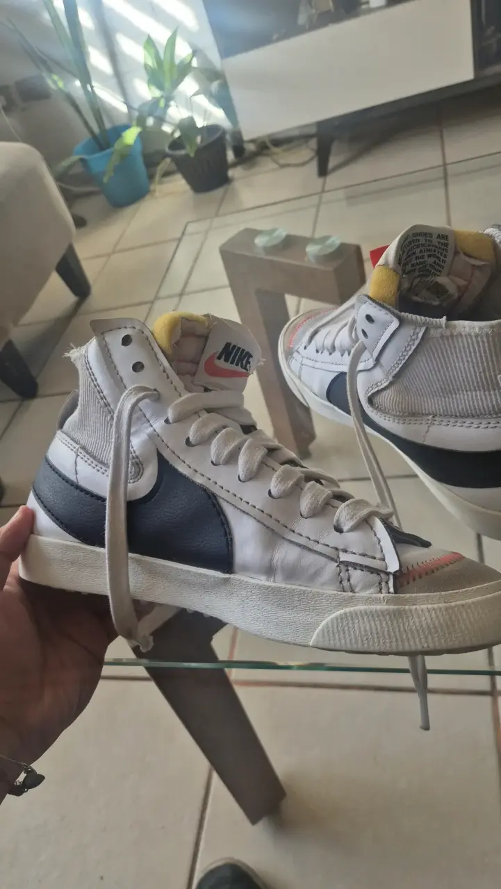 Zapatillas Nike Blazer Mid Vintage Blancas - 3
